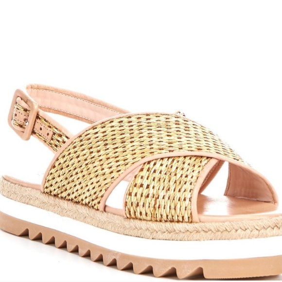 Schutz Woven Platform Espadrille - Picture 2 of 16
